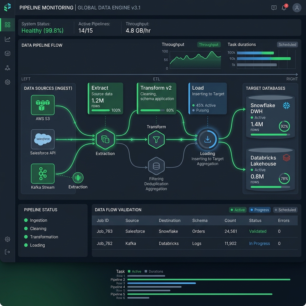 Automated Data Cleaning Pipeline Mockup
